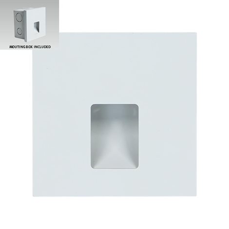 STEP LIGHT VIX S schodišťové svítidlo LED 1W 55lm 4000K 8,7cm IP20, bílé