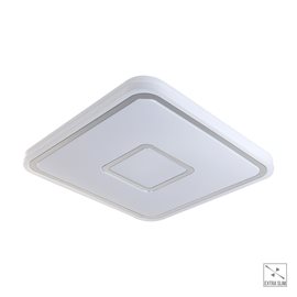 MOZAN stropní svítidlo LED 33W 2650lm 4000K 43cm hranaté IP20, bílé 