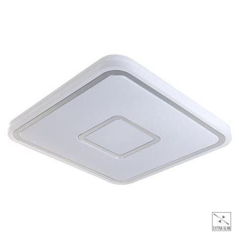 MOZAN stropní svítidlo LED 48W 3650lm 4000K 53cm hranaté IP20, bílé 1