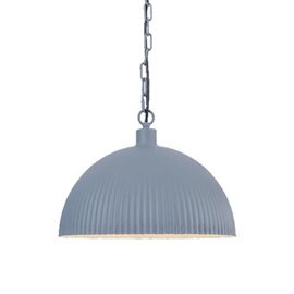 ORFEUS závěsné svítidlo 1x E27 40W bez zdroje 35cm IP20, šedá / bílá