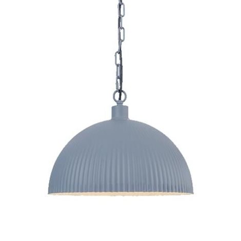 ORFEUS závěsné svítidlo 1x E27 40W bez zdroje 35cm IP20, šedá / bílá
