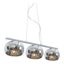 SPHERA závěsné svítidlo 3x G9 33W bez zdroje 102cm IP20, chromové