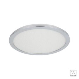 MADRAS koupelnové přisazené svítidlo LED 15,5W 1350lm 4000K 30cm kulaté IP44, chromové