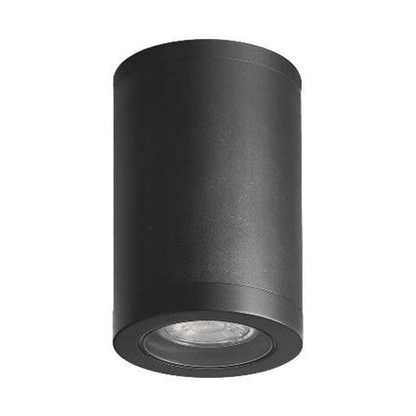 MOPTI venkovní stropní bodové svítidlo 1x GU10 7W bez zdroje 9cm IP54, černé