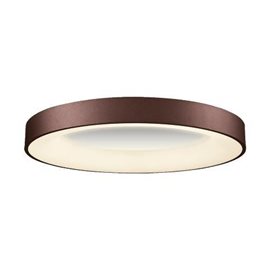 GENTIS stropní svítidlo LED 55W 3000lm 4000K krokově stmívatelné 60cm IP20, kávově hnědé