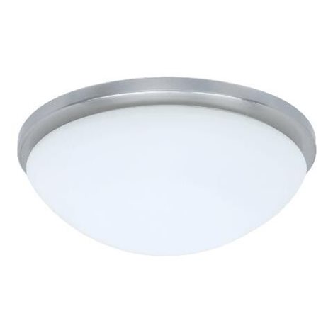 PERI stropní svítidlo 2x E27 60W bez zdroje 28cm IP20, saténový nikl