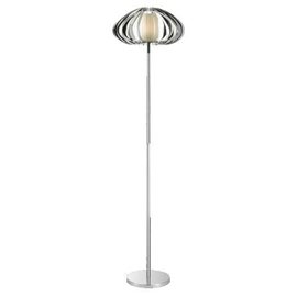 SENZA stojací lampa 1x E14 60W bez zdroje 150cm IP20, chromové