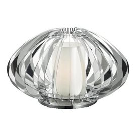 SENZA stolní lampa 1x E14 60W bez zdroje 24cm IP20, chromové