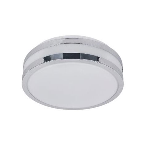 NORD koupelnové stropní svítidlo 1x E27 60W bez zdroje 19,5cm kulaté IP44, chromové