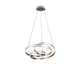 TRIO YARA SVÍTIDLO ZÁVĚSNÉ LED 60W 7200lm 2300/3000/4000K, matný nikl