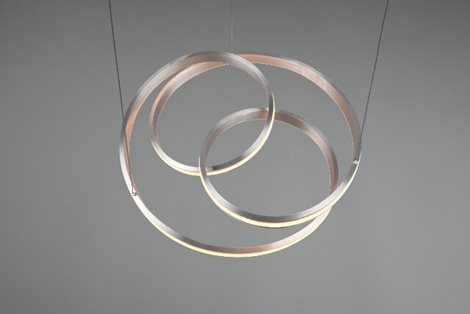 TRIO YARA SVÍTIDLO ZÁVĚSNÉ LED 60W 7200lm 2300/3000/4000K, matný nikl 3