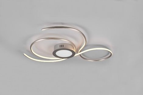 TRIO JIVE SVÍTIDLO STROPNÍ LED 48W 5600lm 2700-6000K, matný nikl 3