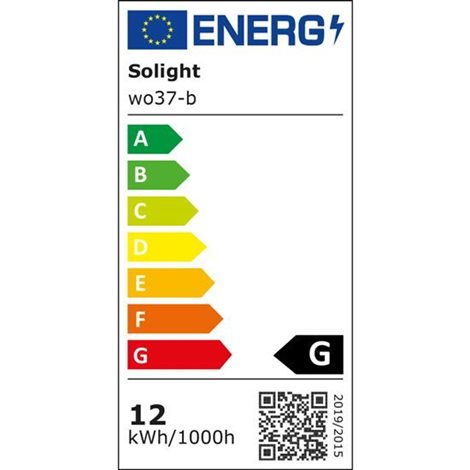 WO37-B LED stolní lampička stmívatelná, 12W, volba teploty světla, černý lesk 2