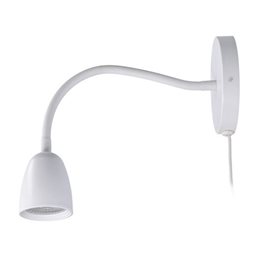 WO54-W LED nástěnná lampička, stmívatelná, 4W, 280lm, 3000K, bílá