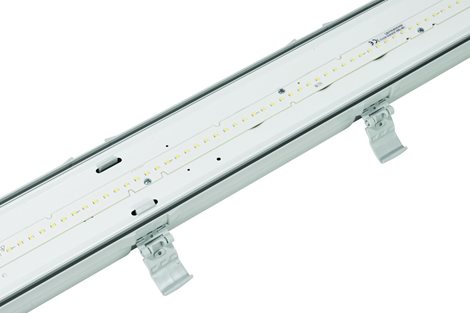 PRIMA 1.4ft SNS PC 4400/840 Svítidlo průmyslové LED 1x4400lm 23,2W IP66/IP69 4