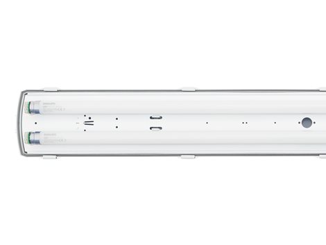 PRIMA LED TUBE 2x120 PC svítidlo průmyslové prachotěsné 230V AC IP66 30W 1272mm 5