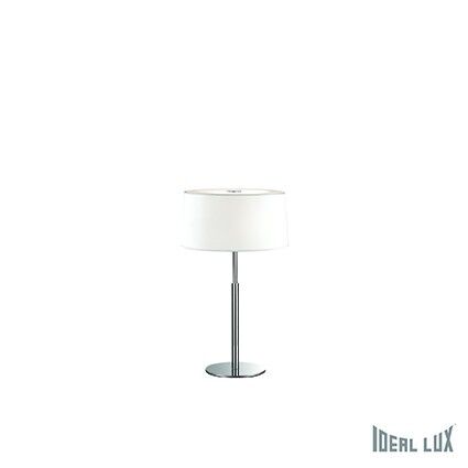 HILTON TL2 stolní lampa 2x E14 40W bez zdroje 49cm IP20,  bílá + chrom 2
