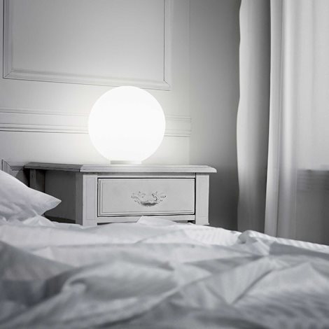 MAPA BIANCO TL1 stolní lampa 1x E27 42W bez zdroje 40cm IP21, bílá 2