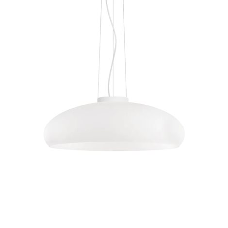 ARIA SP1 závěsné svítidlo 1x E27 60W bez zdroje 50cm IP20, bílé 2