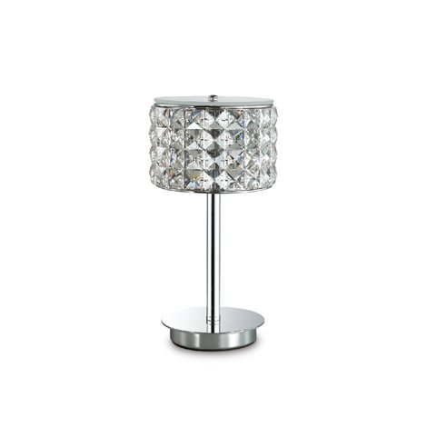 ROMA TL1 stolní lampa 1x G9 LED 3W 370lm 3000K 28cm IP20, chromová