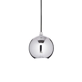 MR JACK SP1 závěsné svítidlo 1x GU10 LED 7W 630lm 3000K 15cm IP20, chromové