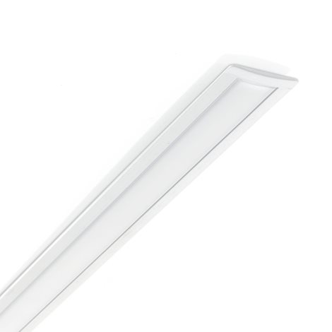 PROFIL pro LED pásky 12mm bílý, 1 metr 3