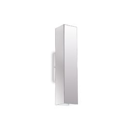 SKY AP2 nástěnné svítidlo 2x GU10 LED 7W 610lm 3000K hranaté IP20, chromové