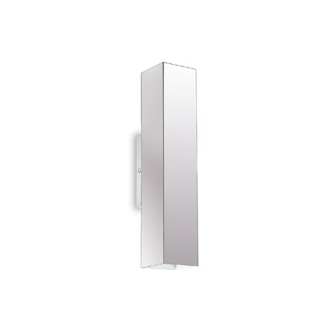 SKY AP2 nástěnné svítidlo 2x GU10 LED 7W 610lm 3000K hranaté IP20, chromové