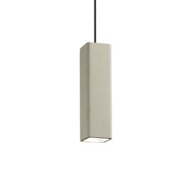 OAK SP1 závěsné svítidlo 1x GU10 35W bez zdroje 7cm hranaté IP20, betonové