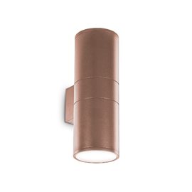 GUN AP2 BIG venkovní nástěnné svítidlo 2x E27 60W bez zdroje 31cm IP54, hnědé