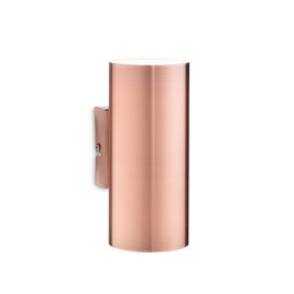 LOOK AP2 nástěnné svítidlo 2x GU10 LED 7W 610lm 3000K 18x8cm IP20, měděné