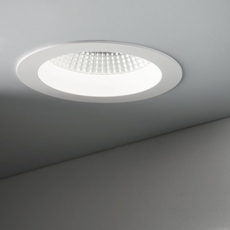 BASIC ACCENT podhledové LED svítidlo 30W 2500lm 3000K On-Off 46° CRI80 18,3cm kulaté IP20, bílé 2