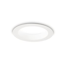 BASIC WIDE podhledové LED svítidlo 15W 1750lm 3000K On-Off 87° CRI80 14,4cm kulaté IP20, bílé