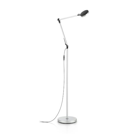 FUTURA stojací LED lampa 12,5W 1100lm 4000K 145cm IP20, hliníková