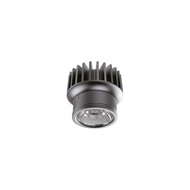 DYNAMIC SOURCE podhledové svítidlo LED 10W 970lm 2700K 35° CRI90 6,5cm IP20, černé