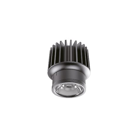 DYNAMIC SOURCE podhledové svítidlo LED 15W 1650lm 4000K 35° CRI90 6,5cm IP20, černé