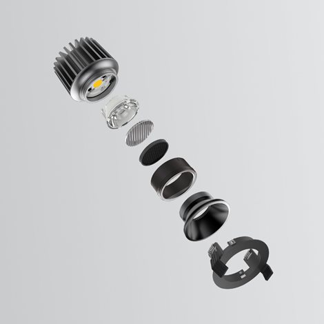 DYNAMIC FRAME ROUND BLACK 3