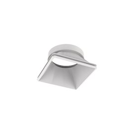 DYNAMIC symetrický čtvercový reflektor 6,5cm, bílý
