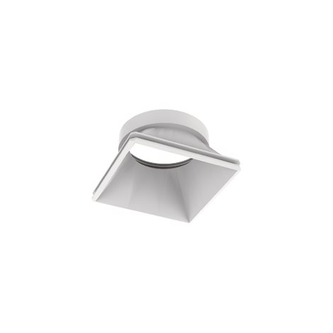 DYNAMIC symetrický čtvercový reflektor 6,5cm, bílý