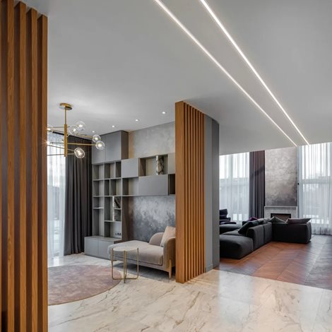 SLOT RECESSED TRIM zápustný profil 12x5mm 2m, bílý 3