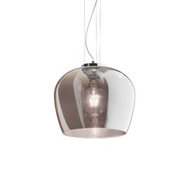 BLOSSOM SP1 závěsné svítidlo 1x E27 60W bez zdroje 32cm IP20, kouřově šedé