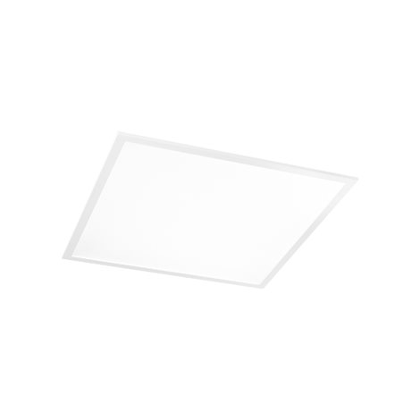 LED stropní panel 40W 4150lm 3000K CRI80 60cm hranatý IP20, bílý