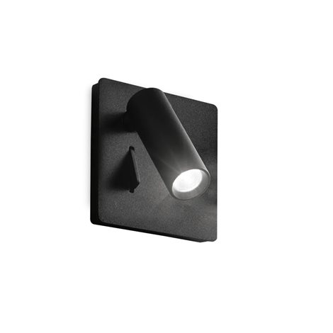 LITE AP nástěnné vestavné LED svítidlo 3W 200lm 3000K IP20, černé 1