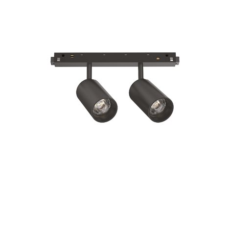 EGO TRACK DOUBLE lištové LED svítidlo 16W 1450lm 3000K On-Off IP20, černé 1