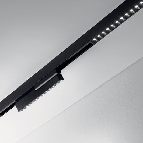EGO ACCENT lištové svítidlo LED 13W 1300lm 3000K 35° On-Off CRI90 28,4cm IP20, černé 2