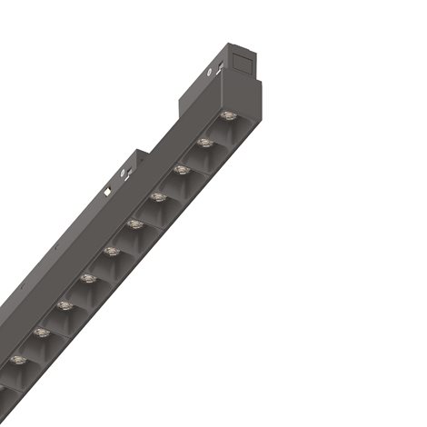 EGO ACCENT lištové svítidlo LED 13W 1300lm 3000K 35° On-Off CRI90 28,4cm IP20, černé 1