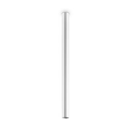 LOOK PL1 H95 stropní přisazené svítidlo 1x GU10 LED 7W 610lm 3000K 95x6cm kulaté IP20, bílé