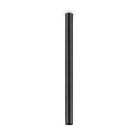 LOOK PL1 H95 stropní přisazené svítidlo 1x GU10 LED 7W 610lm 3000K 95x6cm kulaté IP20, černé