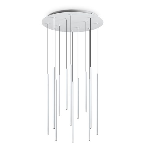 FILO SP12 závěsné LED svítidlo 25W 3150lm 3000K Ø60cm IP20, bílé 1