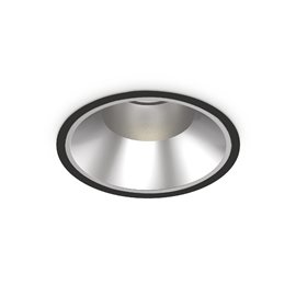 OFF ROUND stropní zápustné svítidlo LED 42W 4500lm 4000K 21,8cm IP54, černé